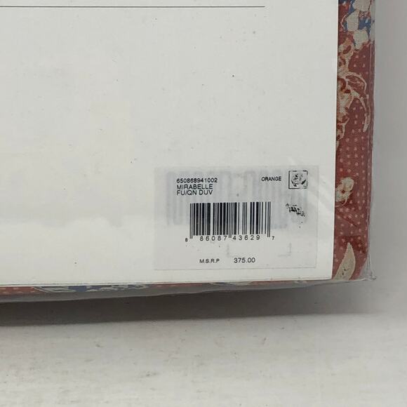 Ralph Lauren Mirabelle Duvet Cover Full/Queen Floral Cotton 92x96 in NEW $375 - Picture 3 of 7